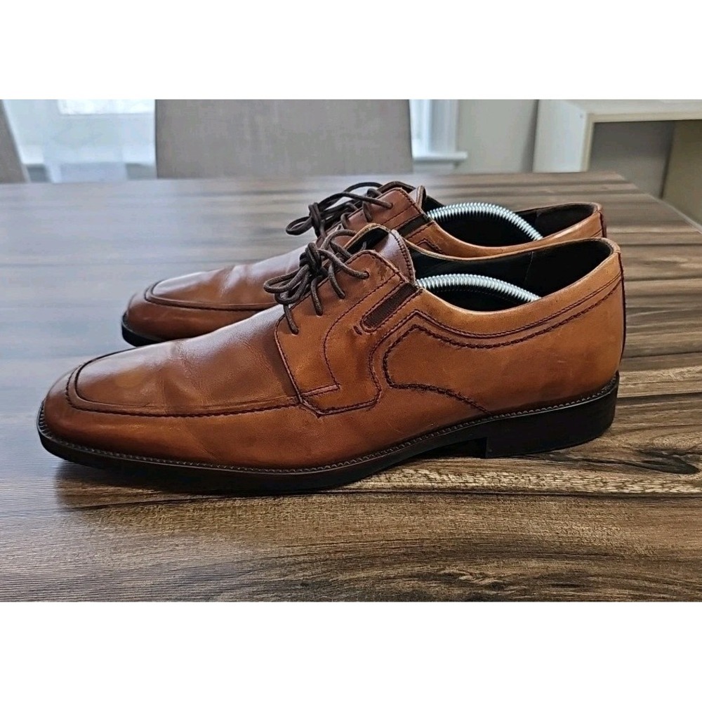 J. Murphy by Johnston & Murphy Lace Up Leather Oxford Derby Shoe Men's Size 11‎